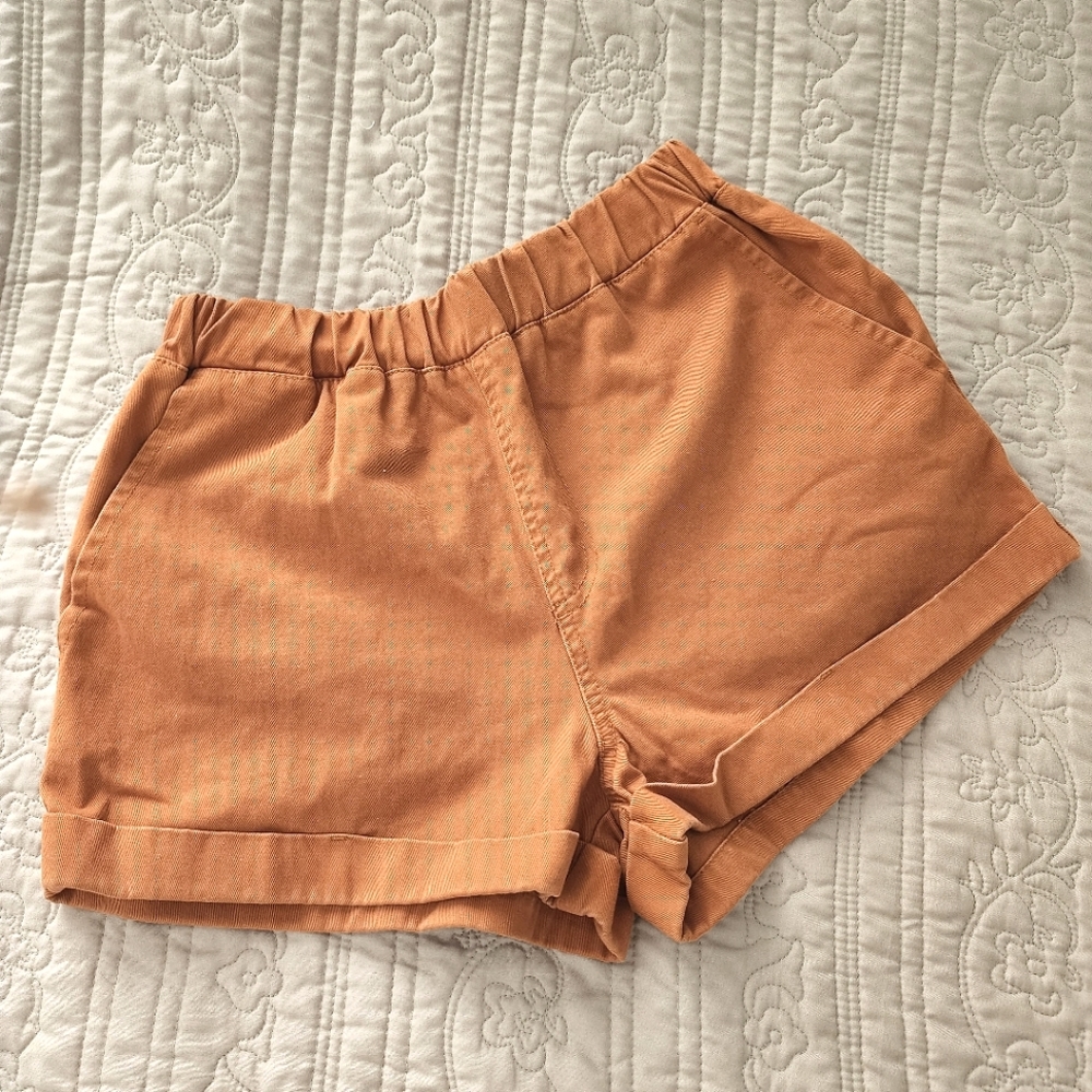 Forever21 orange pull up short size S